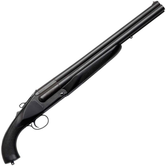 Charles Daly Honcho 12 Gauge 3in Triple Black Break Action Firearm - 18.5in