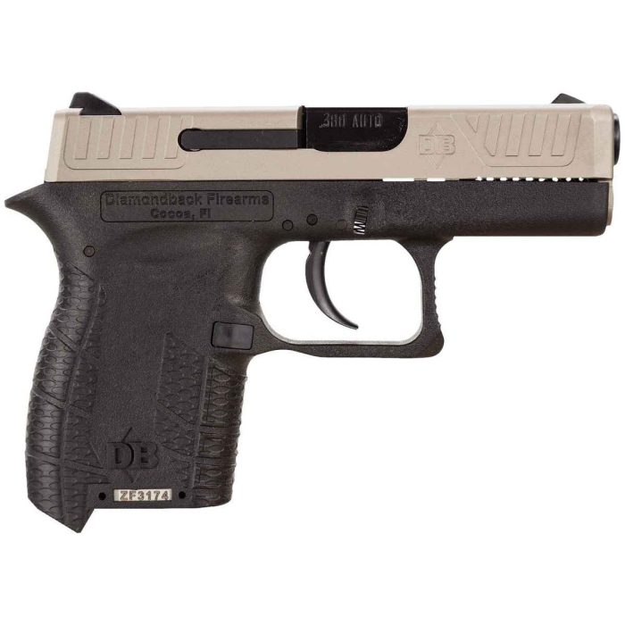 Diamondback DB380 380 Auto (ACP) 2.8in Black & EXO Nickel Boron Pistol - 6+1 Rounds