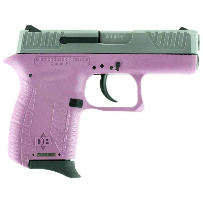 Diamondback DB380 380 Auto (ACP) 2.8in Pink & EXO Nickel Boron Pistol - 6+1 Rounds