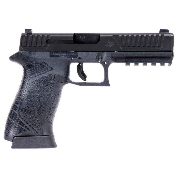 Diamondback DB9FS 9mm Luger 4.75in Black Pistol - 15+1 Rounds