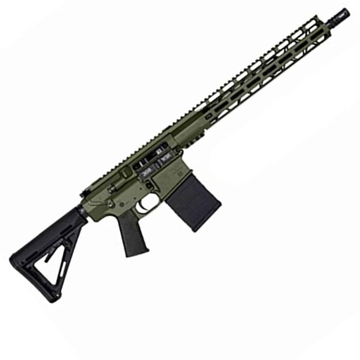 Diamondback Firearms Carbon DB10 308 Winchester 16in OD Green Cerakote Semi Automatic Modern Sporting Rifle - 20+1 Rounds