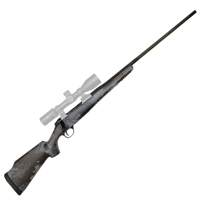 Fierce Firearms Twisted Rage Black Cerakote Bolt Action Rifle - 300 PRC - 24in