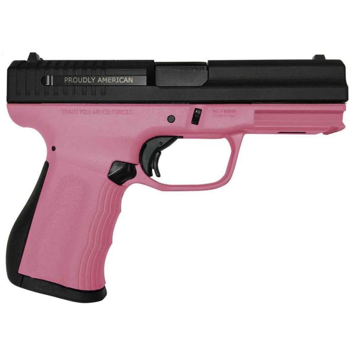 FMK Firearms 9C1 G2 9mm Luger 4in Black/Pink Pistol - 10+1 Rounds - California Compliant