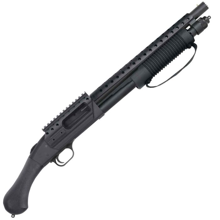 Mossberg 590 Shockwave SPX 12 Gauge 3in Black Pump Firearm - 14.38in