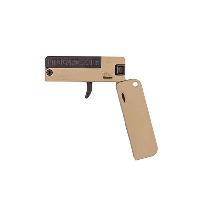 Trailblazer LifeCard 22 Long Rifle 2.5in Flat Dark Earth Break Action Pistol - 1 Round