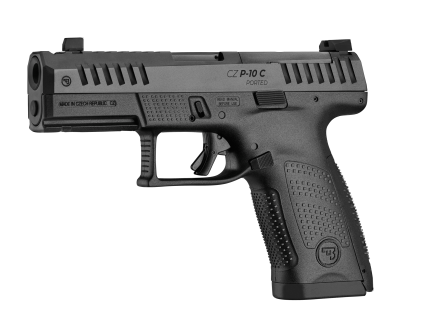 CZ P-10 C Ported – Compact 9mm Pistol with Slide Cuts for Reduced Recoil